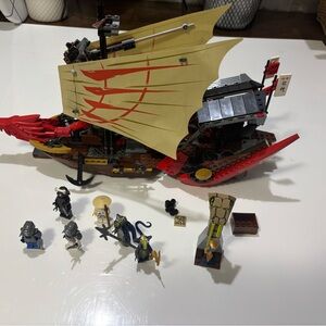 Used LEGO Ninjago set 9446 Destiny’s Bounty